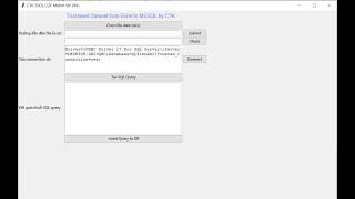 [CODER]  Tool chuyển đổi dataset từ Excel sang SQL query và insert | Tool Create SQLserver Query