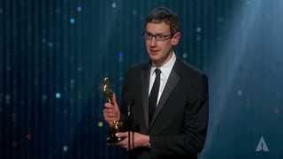 Steven Price winning Best Original Score for "Gravity"