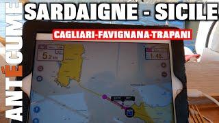 ️Traversée Cagliari Sardaigne, vers Trapani via l'archipel des Egades Sicile