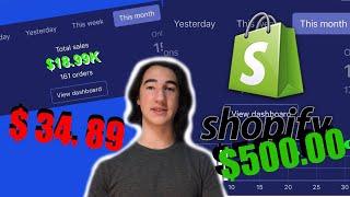 FIRST TIME SHOPIFY DROPSHIPPING - Will It Work?