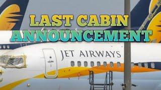 Jet Airways last cabin announcement |   Delhi to Amsterdam | #amsterdamairport | #Schipholairport