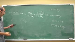 Unit conversions - Ounces to Kilograms (oz to kg)