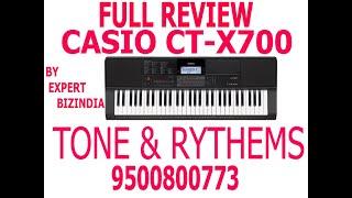 Full Review Casio CTX 700 | Indian Tones & Rhythms Styles | By BIZIndia Expert | Clone of Casio 9000