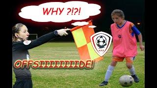 The Offside Rule, Explained With A Simple Way For Youth Football, U11 (9v9) And Above, P1|| M.F.A