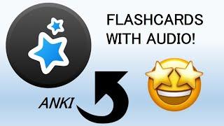 HOW TO MAKE LANGUAGE FLASHCARDS WITH AUDIO ON ANKI