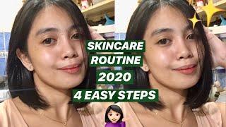 SKINCARE ROUTINE 2020 (4 EASY STEPS)  | Arianne Sumando