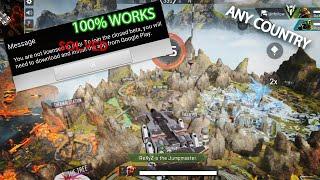 How To Download  Apex Legends Mobile Beta |Not Licensed To Play Solved| 100% works