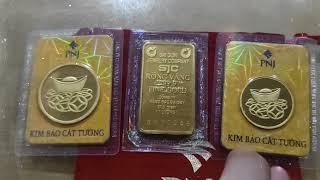 Vàng miếng PNJ và vàng miếng SJC. Hiện tại nên mua vàng nào là tốt nhất, vàng 9999, vàng miếng 24k