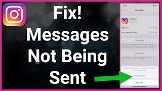 Fix! Instagram Messages Not Sending