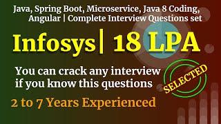 Infosys Interview | Angular, Java coding, Spring Boot, Microservice Question Answers