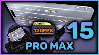 IPHONE 15 PRO MAX!! UNBOXING + TEST 120 FPS in Arena Breakout