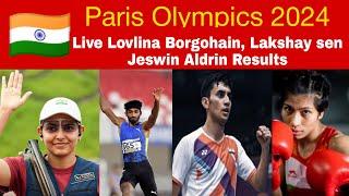  Paris Olympics 2024 | Live commentary Shooting ,lovlina borgohain , akshay sen ,jeswin Aldrin