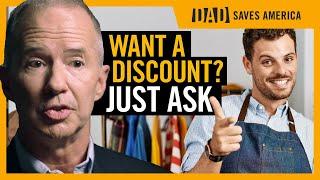 How To Get A 70% Discount On Almost Everything | Clips | Dad Saves America