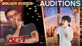 GOLDEN BUZZER,Its hard to believe,this child managed to sing a song from the GUNS N' ROSES |AGT 2024