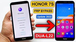 Honor 7S FRP Bypass (Without Pc) Honor 7S (DUA-L22) Google Lock Bypass | Honor DUA-L22 FRP Unlock |