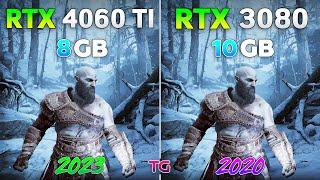 RTX 4060 Ti vs RTX 3080 - Test in New Games | 2024