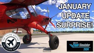 Jan Update for MSFS 2024. More missions in Career mode. Avionics bugs fixed. Taildraggers flyable.