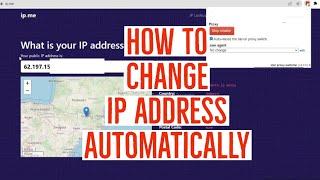 How To Change Ip Address Automatically In Chrome Extension
