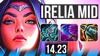 IRELIA vs HEIMERDINGER (MID) | Rank 7 Irelia, Dominating, Rank 29 | VN Challenger | 14.23