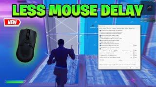 How To Get Less Mouse Delay!  Remove Mouse Input Lag ️