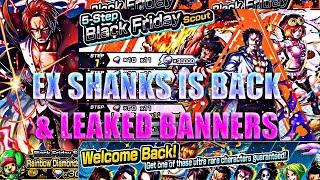 SHOULD YOU SUMMON ON RETURNING EX SHANKS? NEW LEAKED BLACK FRIDAY BANNERS AND UPDATE  | OPBR