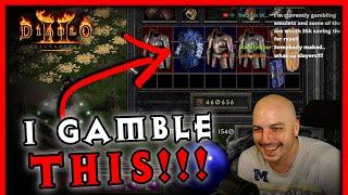 I Gambled the Blue Armor, and Lost MY MIND!!!! - Diablo 2 Resurrected