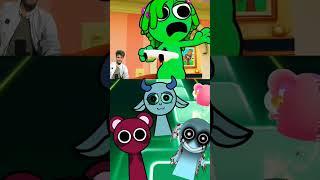 Team sprunki Incredibox Zoonomaly coffin dance EDM RUSH GAME #ytshorts