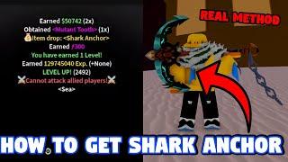 How To Get Shark Anchor Blox fruits ( REAL METHOD!!)