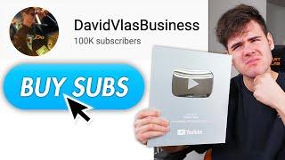 BUYING 100,000 YouTube Subscribers... *It worked*