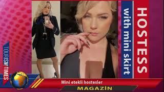 mini etekli hostesler