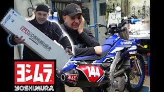 Yoshimura installation on YZF 450