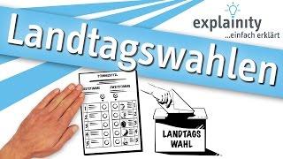 Landtagswahlen einfach erklärt (explainity® Erklärvideo)