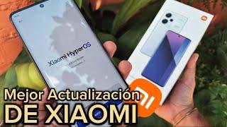 Actualización Redmi Note 13 Pro + HyperOS   Mejora MUCHO