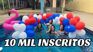 ESPECIAL 10 MIL INSCRITOS+desafio da piscina!!️