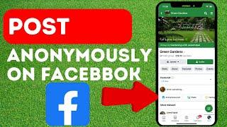 How To Post Anonymously On Facebook Group (iPhone & Android)