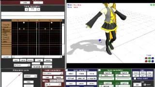 MMD motion tutorial walking cycle