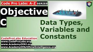 Objective C - Data Types, Variables and Constants