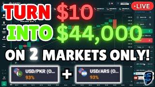 ️2024 BEST NO LOSS QUOTEX TRADING STRATEGY TUTORIAL️| TURN $10 INTO $44,000 TRADING QUOTEX LIVE️
