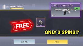 FREE AK117 & FAN - SUPREMO CAT USING GOLD CRATE COUPONS