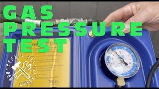 Gas Pressure Test on a GENERAC Generator