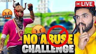 [LIVE] No Abuse ChallengeBR Rank GameplayGarena Free Fire