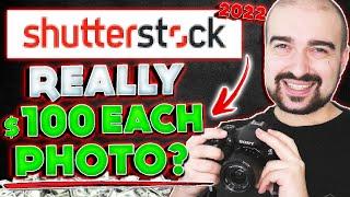 Really EARN $100+ Each Photo? - Shutterstock Tutorial 2022 - (Truth to Make Money as an Contributor)