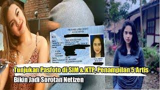 Tunjukan Pasfoto SIM & KTP, Penampilan 5 Artis Ini Jadi Sorotan Netizen