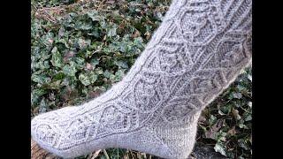 Socks Spring fantasy knitting needles. Very detailed MK .for BEGINNERS! We knit a heel. Part #2