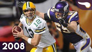 Jared Does The Safety Dance - Packers vs. Vikings (Week 10, 2008) Classic Highlights