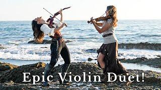 Wellerman x He's a Pirate (Violin Cover Duet) Taylor Davis & Mia Asano