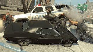 GTA IV - Crashes, Bailouts, Ragdolls & Fails Compilation #65 [1080p]