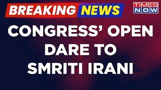 Breaking News | Cong Challenges Smriti Irani For Lok Sabha 2024 | Rahul Gandhi To Return To Amethi?