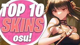 osu! Top 10 Great Skins Compilation 2022