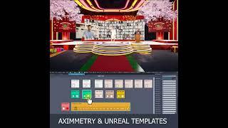 Aximmetry Virtual Studio DMX Templates Event  |  3dvirtualstudioset.com